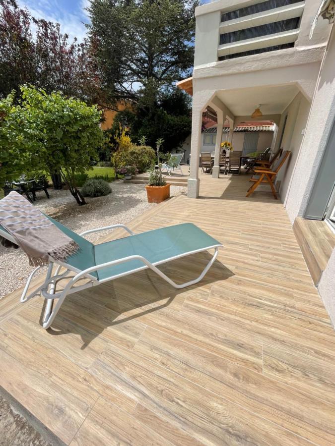 Appartement Rez De Villa Proche Port Et Plages De Sanary Dış mekan fotoğraf
